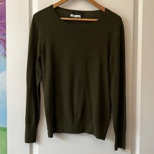 Ann Taylor sweater. Size Lg. w/3 button detailing at bottom of both sides.